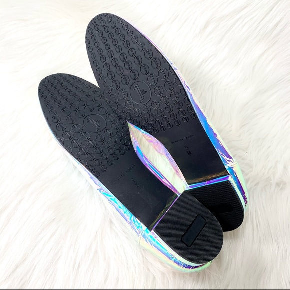 SOLD-Jon Josef Iridescent Crinkle Patent Flats {Spain} - Picture 8 of 10